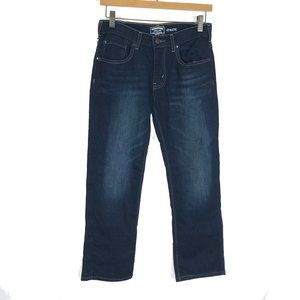 NWT $40 Boys Chaps Dark Blue Slim Fit Premium Denim Jeans Size 14 ~Very Nice!